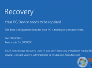 Win10系統(tǒng)開(kāi)機(jī)報(bào)錯(cuò)BCD藍(lán)屏，藍(lán)屏0xc000000f的修復(fù)方法