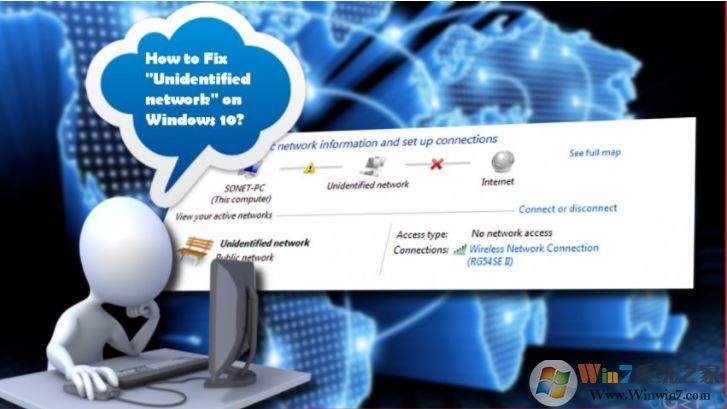 說明“不明網(wǎng)絡 - 無網(wǎng)絡訪問”錯誤