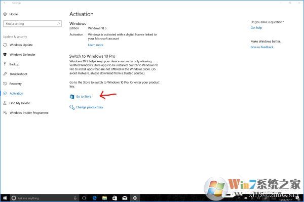 Win10 S如何免費(fèi)升級到Win10專業(yè)版？