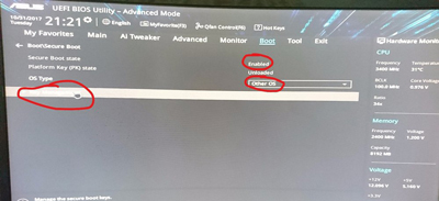 華碩B250Pro主板BIOS設(shè)置教程