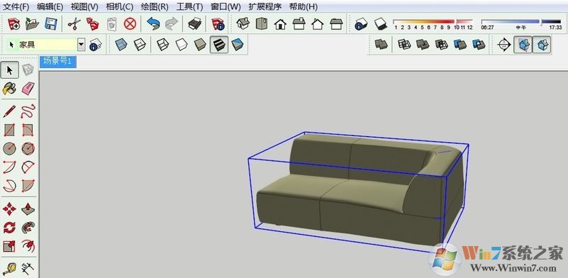 su怎么鏡像？教你在su中進(jìn)行鏡像的操作方法