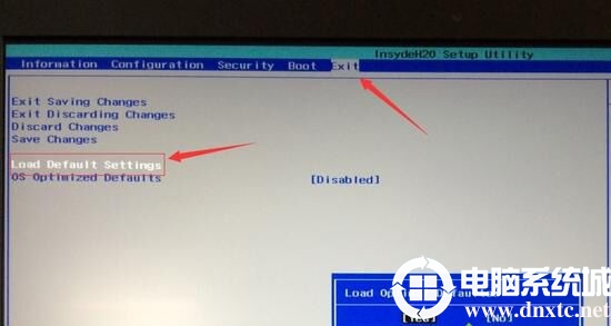 Load Default Settings回車加載設(shè)置 Load Default Settings回車加載設(shè)置