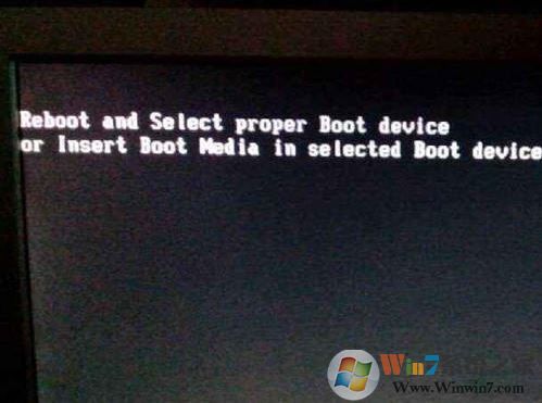 win7電腦開機顯示:Reboot and select proper 的解決方法