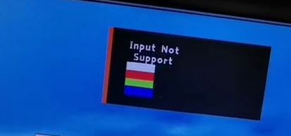 win10顯示器提示:input not supported 彈窗修復(fù)方法