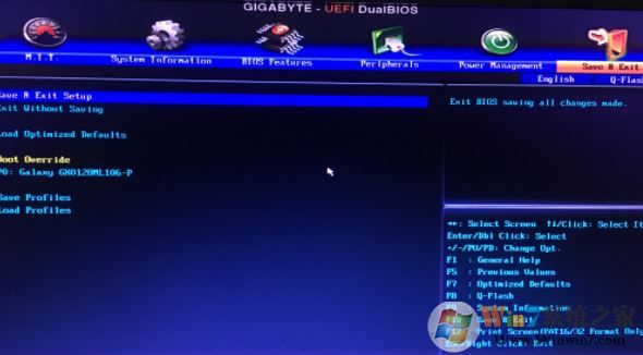 技嘉BIOS中英文對照表（超詳細中英文圖片）