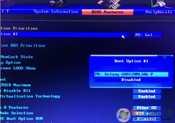 技嘉BIOS中英文對照表（超詳細中英文圖片）
