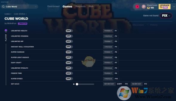 魔方世界修改器下載_《魔方世界》十一項修改器v2020 最新版
