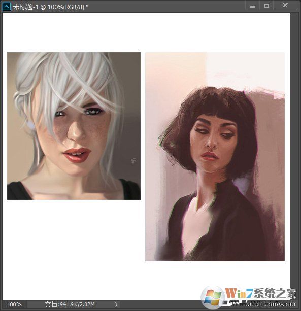 超實(shí)用！怎么讓兩張照片“合二為一”—ps教程