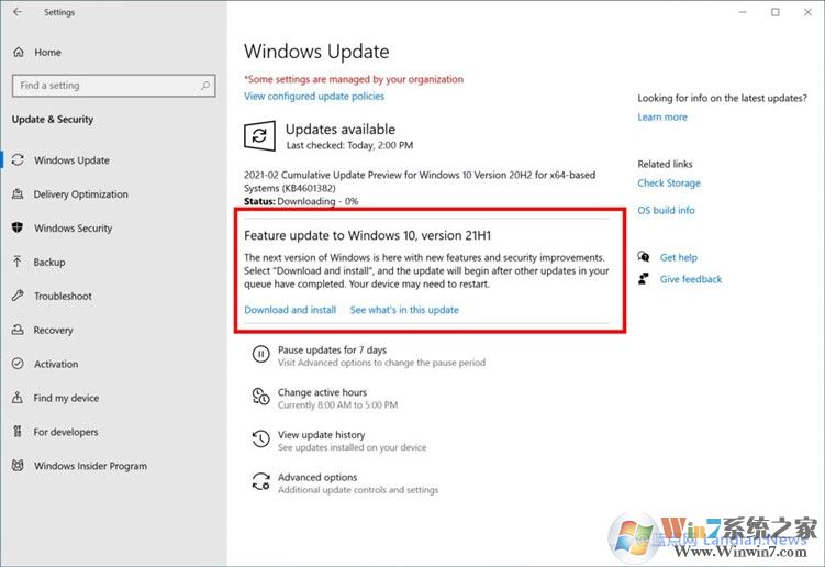 微軟開始準(zhǔn)備向用戶提供Win10 21H1版,有哪些變化？