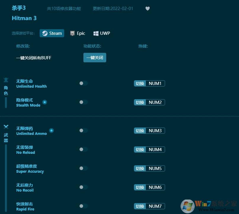 殺手3十項(xiàng)修改器 v1.4.03