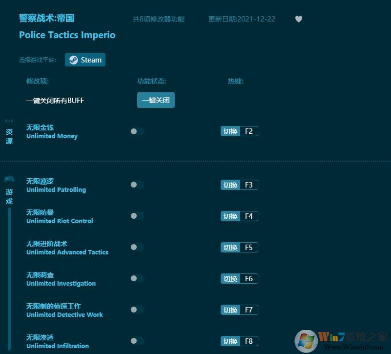 警察戰(zhàn)術(shù)帝國修改器
