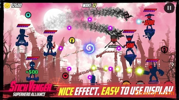 火柴人超級英雄無限金幣鉆石版 火柴人超級英雄修改版