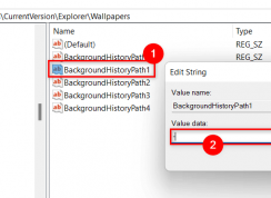 Win11怎么清除桌面背景最近的圖像歷史記錄
