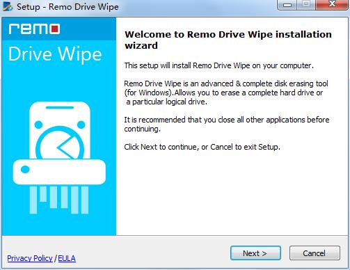 Remo Drive Wipe(磁盤(pán)數(shù)據(jù)擦除工具)