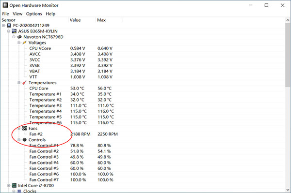 Open Hardware Monitor中文版