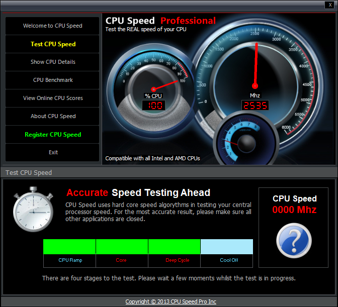 CPU Speed Professional