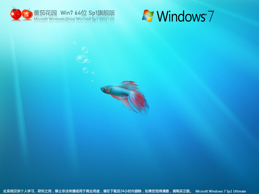 番茄花園Win7旗艦版鏡像下載