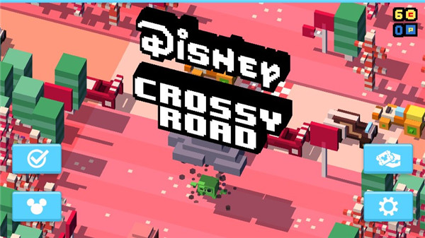 迪士尼天天過(guò)馬路