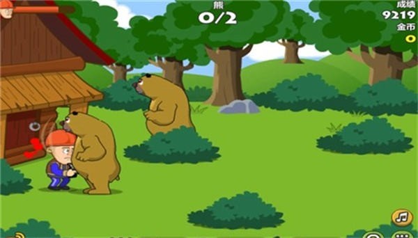 光頭強守衛(wèi)小木屋內(nèi)置菜單版