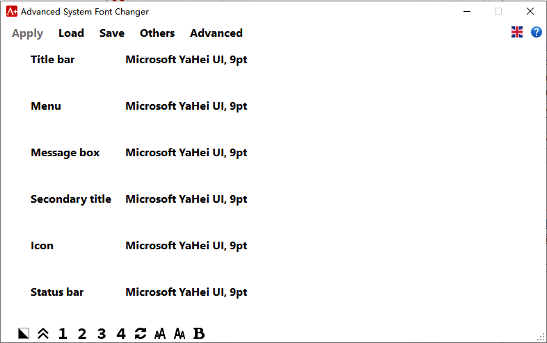 Advanced System Font Changer