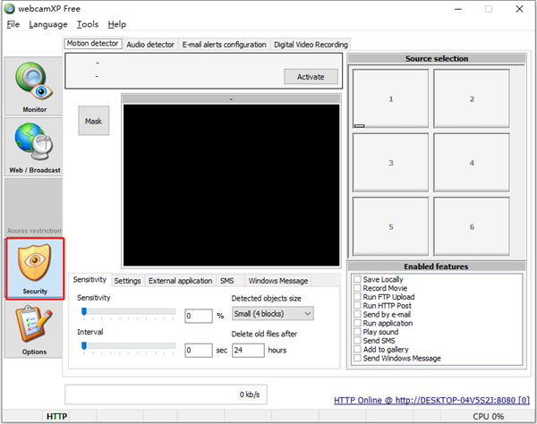 webcamxp虛擬攝像頭軟件