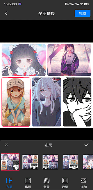 照片墻切圖拼圖