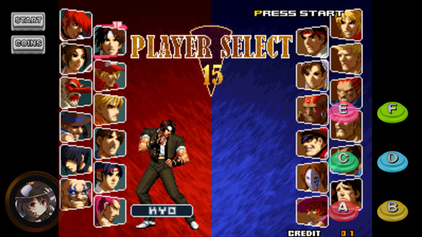 拳皇VS街霸風(fēng)云再起版手機版