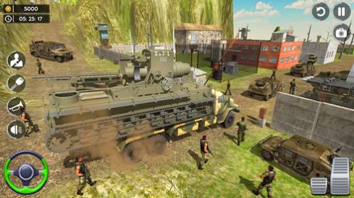 軍隊(duì)貨運(yùn)卡車司機(jī)