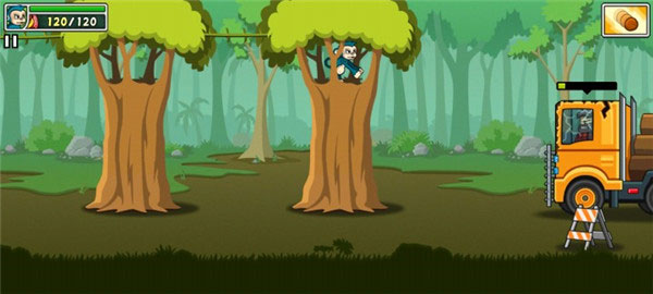 森林防御戰(zhàn)猴子傳奇(Lumberwhack)中文版