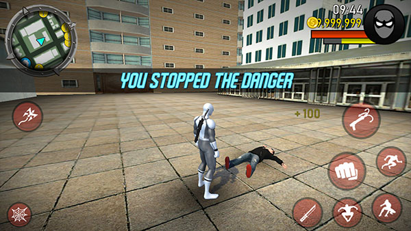 動力蜘蛛俠(Blue Ninja)手機版