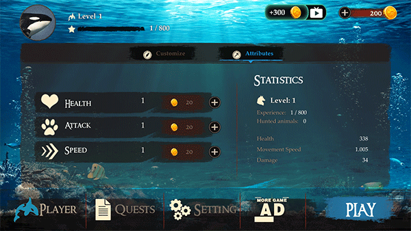 虎鯨模擬器(The Killer Whale)手游修改版